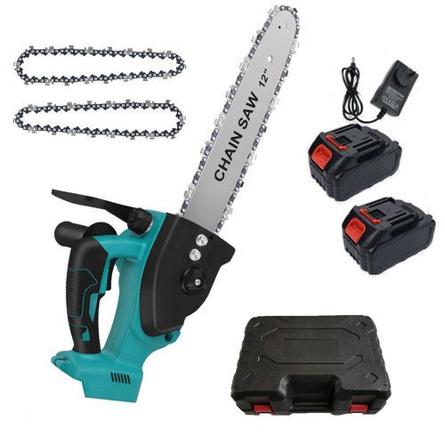 12 Inch Brushless Electric Chainsaw – Cordless Compact Power Saw - Gardening DownunderTools > Power Tools > Power Saws