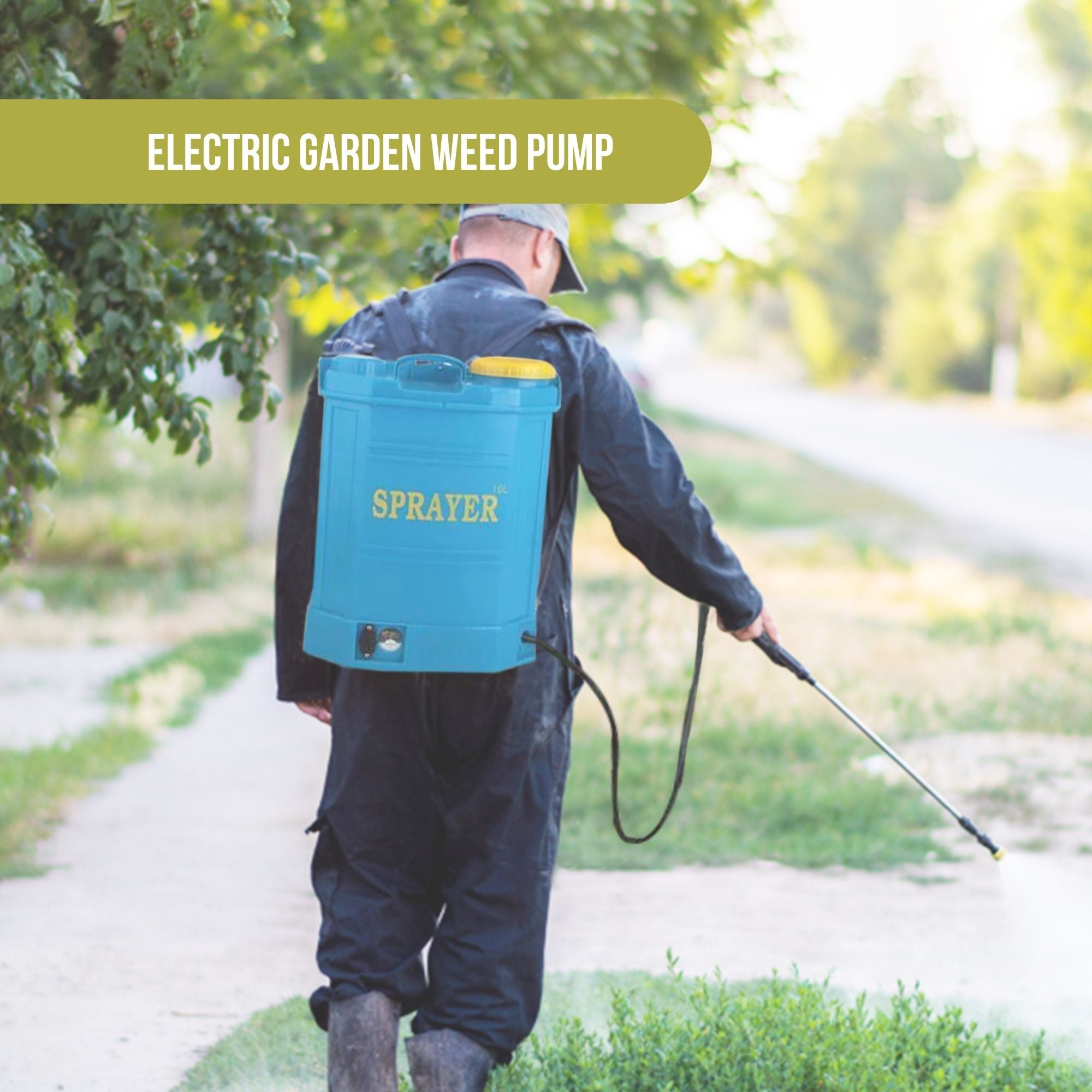 16L Electric Backpack Garden Sprayer – Battery Powered with Multi Nozzles - Gardening DownunderHome & Garden > Garden Tools > Gardening Accessories