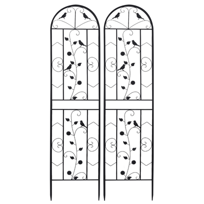 2 Pack Garden Trellis Patio Metal Wire Lattices Grid Panels for Climbing Plants - Gardening DownunderGeneral Product