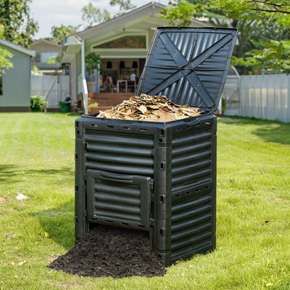 300L Outdoor Garden Compost Bin – Fast, Efficient Home Composting - Gardening DownunderHome & Garden > Garden Tools > Gardening Tools