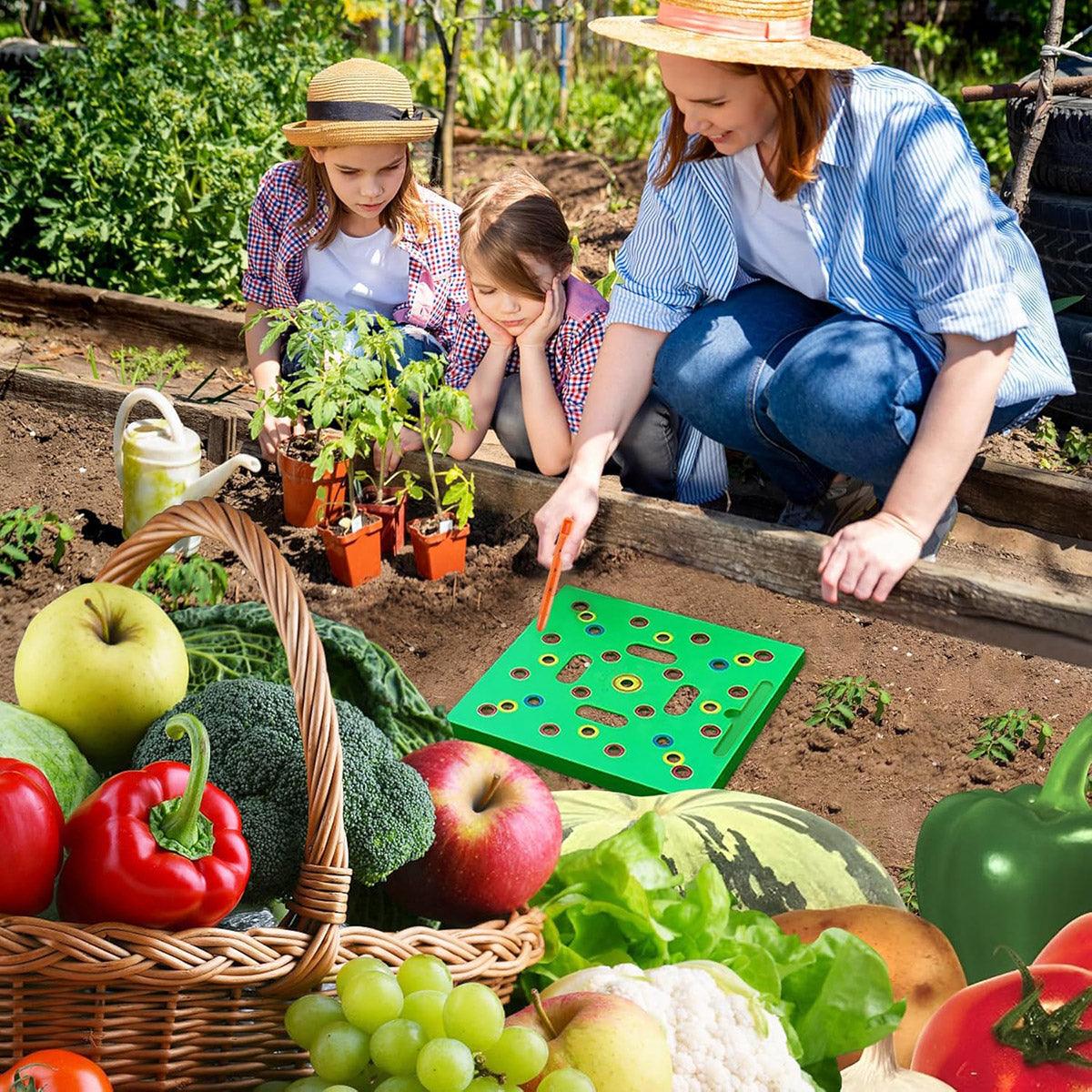 30cm Seed Planting Template – Square - Foot Gardening Tool - Gardening DownunderHome & Garden > Garden Tools > Gardening Tools