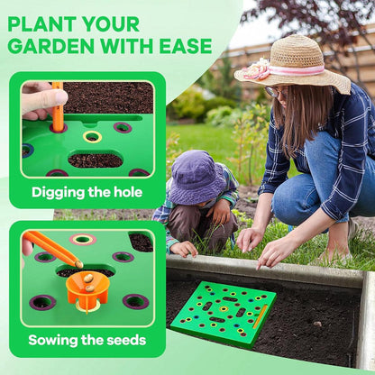 30cm Seed Planting Template – Square - Foot Gardening Tool - Gardening DownunderHome & Garden > Garden Tools > Gardening Tools