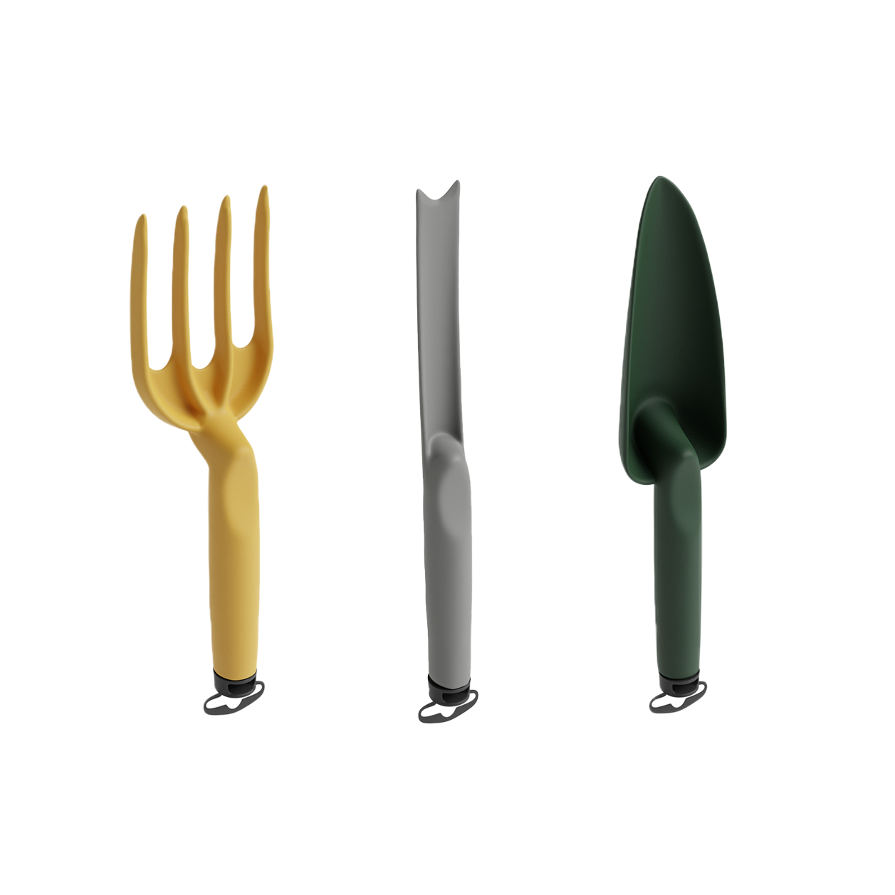 Gaia eco gardening tool set with watering can made from recycled plastic