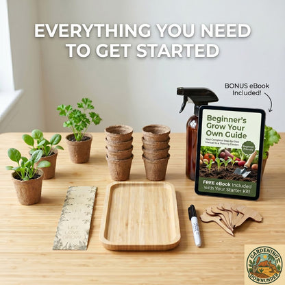 Eco Seed Starter Kit – Sustainable Grow Your Own Garden Bundle