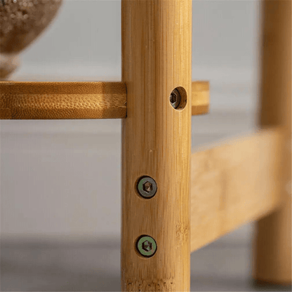 Bamboo Plant Stand – Natural & Brown - Gardening DownunderGeneral Product