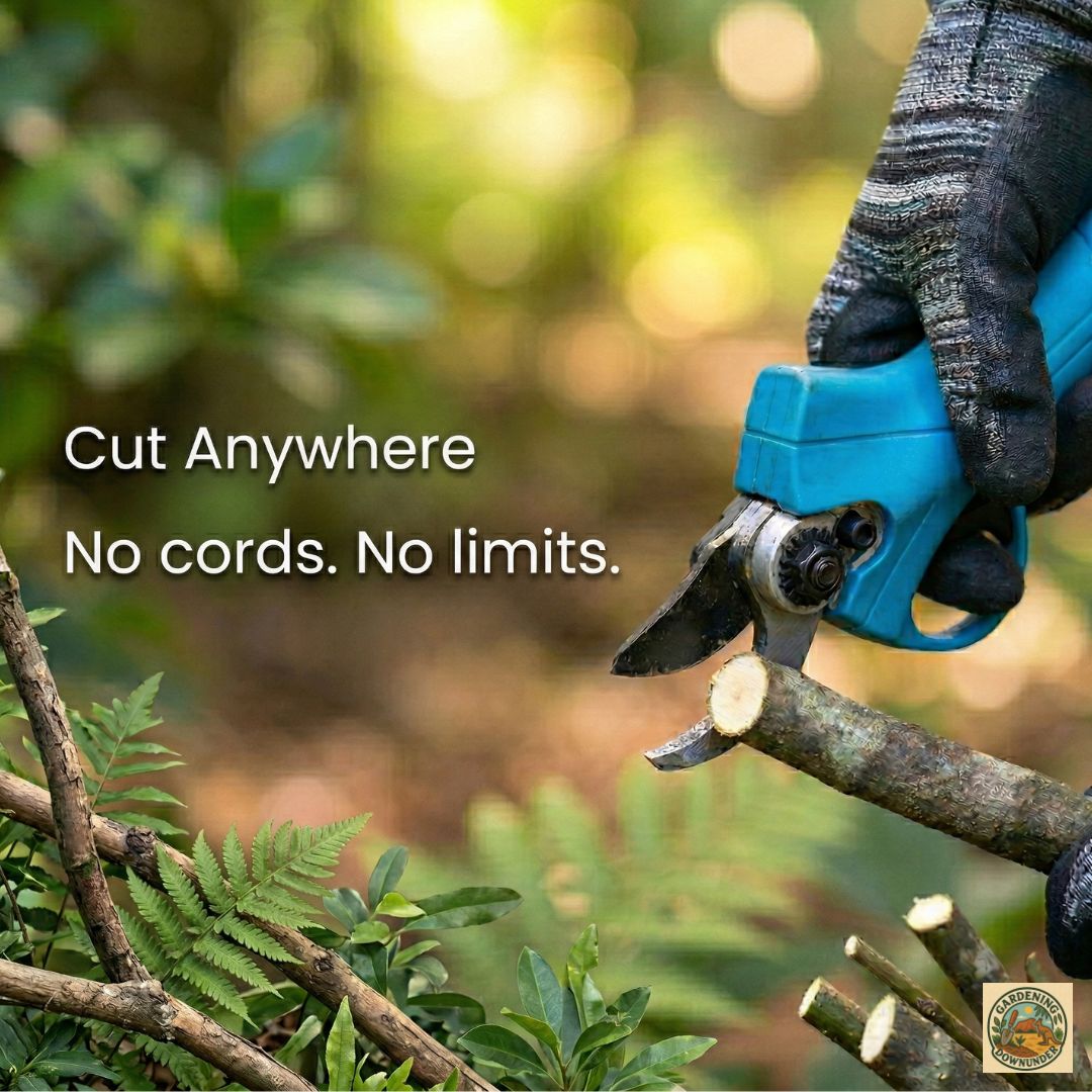 Cordless Rechargeable Pruning Shears – 36V with Dual Batteries - Gardening DownunderHome & Garden > Garden Tools > Gardening Tools