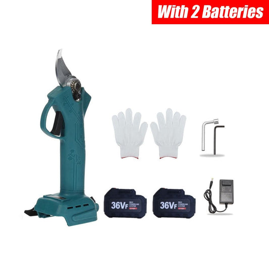 Cordless Rechargeable Pruning Shears – 98V with Dual Batteries - Gardening DownunderHome & Garden > Garden Tools > Gardening Tools