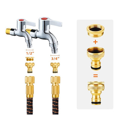 Expandable Garden Hose with 10 Spray Patterns Nozzle - Gardening DownunderGeneral Product