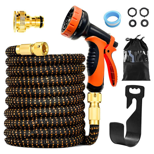 Expandable Garden Hose with 10 Spray Patterns Nozzle - Gardening DownunderGeneral Product