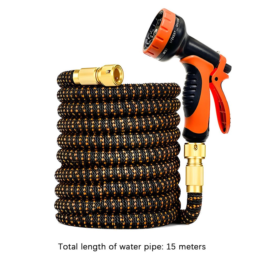 Expandable Garden Hose with 10 Spray Patterns Nozzle - Gardening DownunderGeneral Product