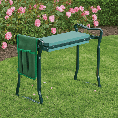 Garden Kneeler Chair with Tool Pouch - Gardening DownunderFurniture > Outdoor > Outdoor Benches