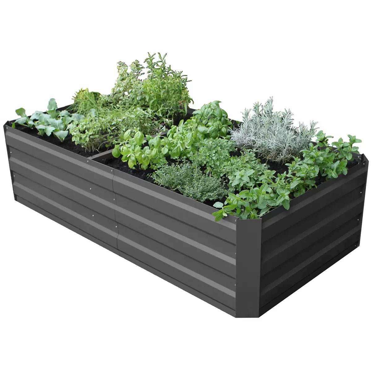 Large Raised Garden Bed – 180 x 90 x 45 cm - Gardening DownunderFurniture > Bedroom > Beds & Bed Frames