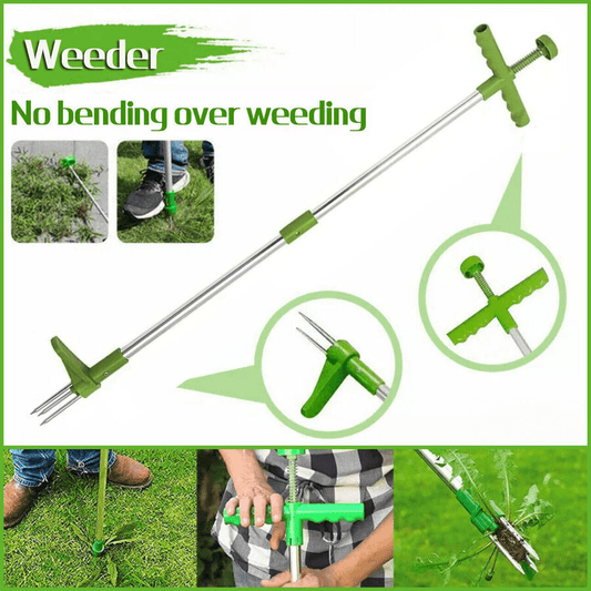 Long - Handle Weed Puller – Root - Grip Garden Weeding Tool - Gardening DownunderHome & Garden > Garden Tools > Gardening Tools