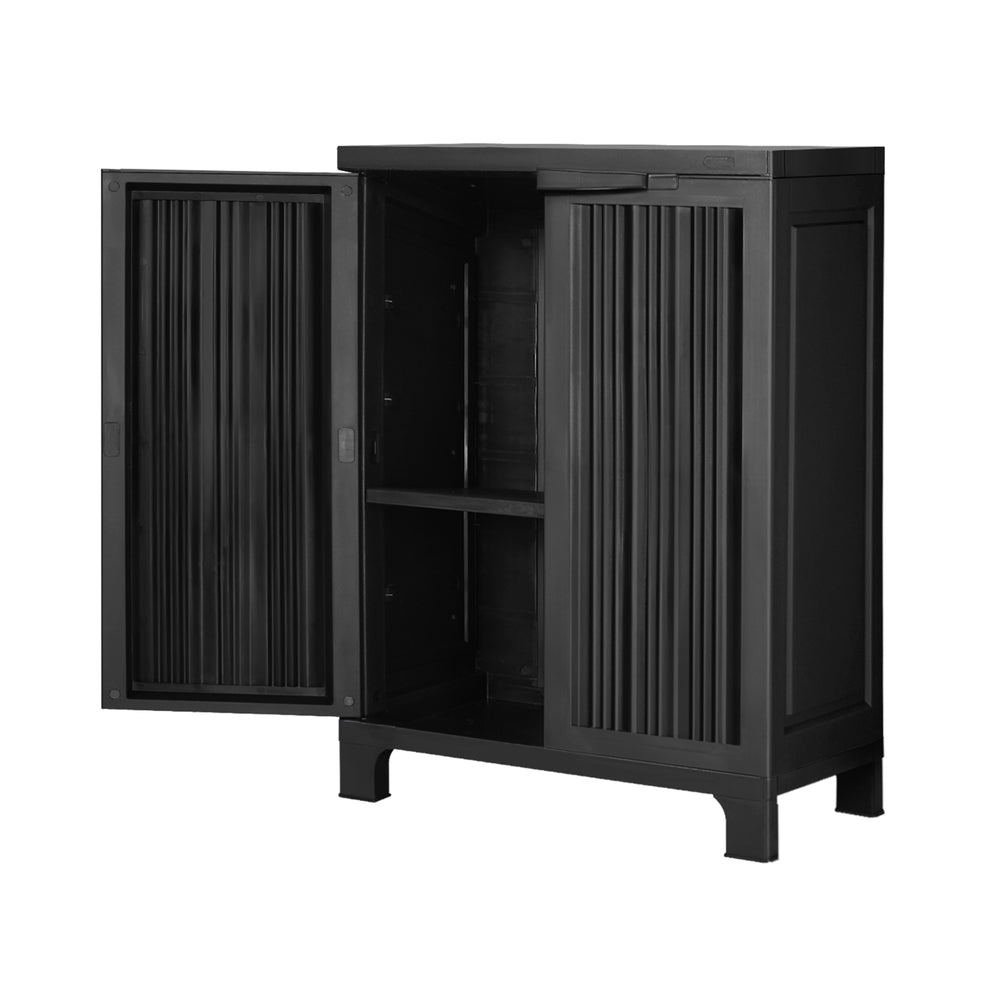 Outdoor Storage Cabinet – Black - Gardening DownunderGeneral Product