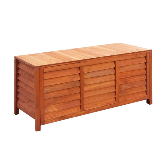 Outdoor Wooden Storage Bench – Natural Finish - Gardening DownunderGeneral Product