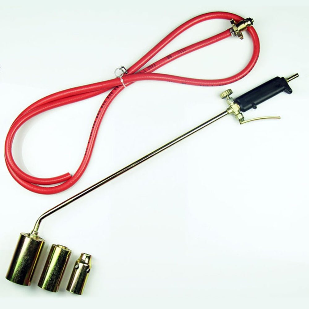 Propane Weed Burner Torch Kit – Flame Gun with 3 Nozzles & Hose - Gardening DownunderHome & Garden > Garden Tools > Gardening Tools