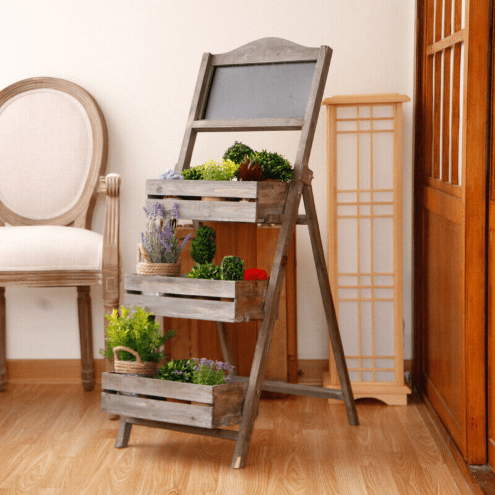 Retro Chalkboard and Flower Stand - Gardening DownunderGeneral Product