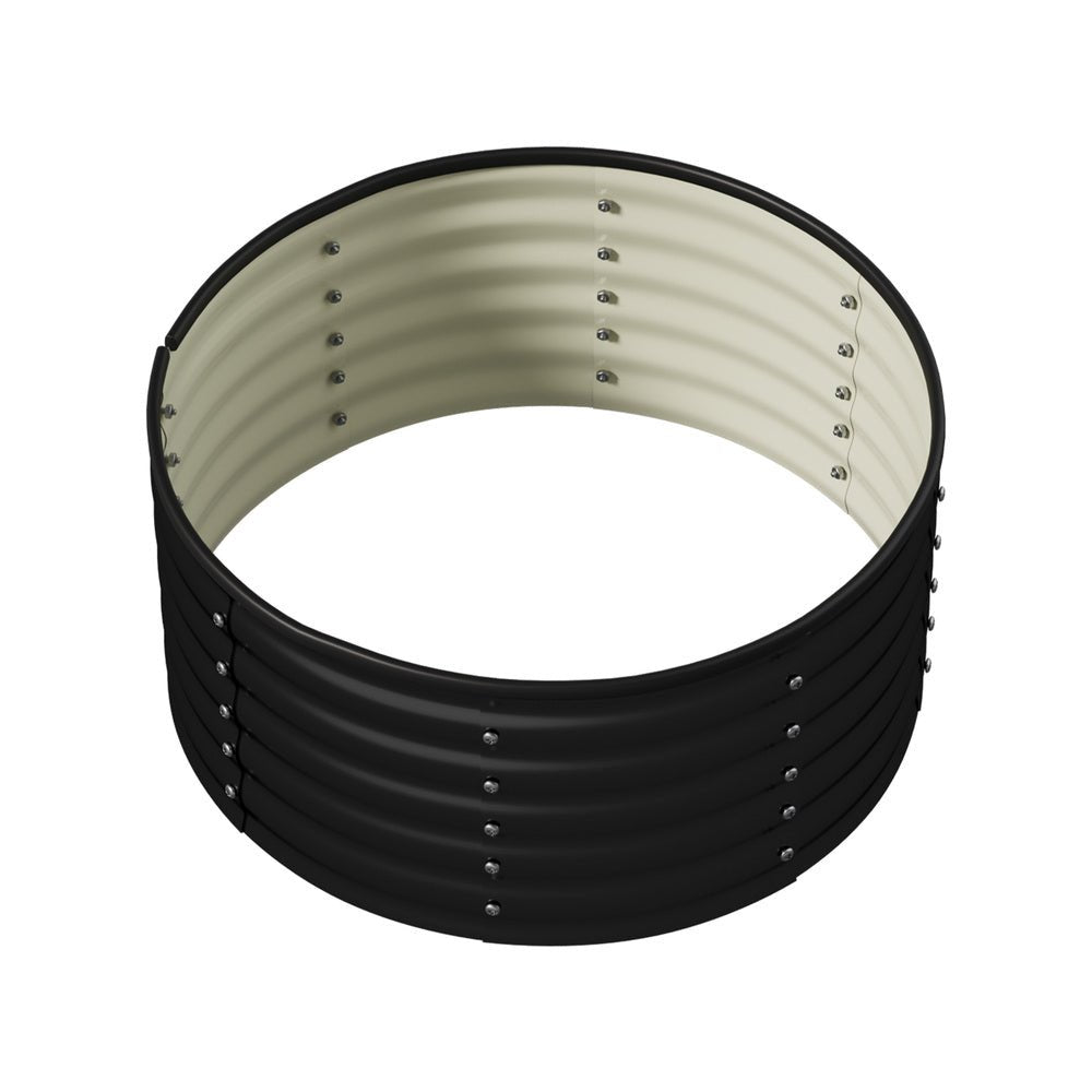 Round Galvanized Raised Garden Bed – 90 x 45cm - Gardening DownunderGeneral Product
