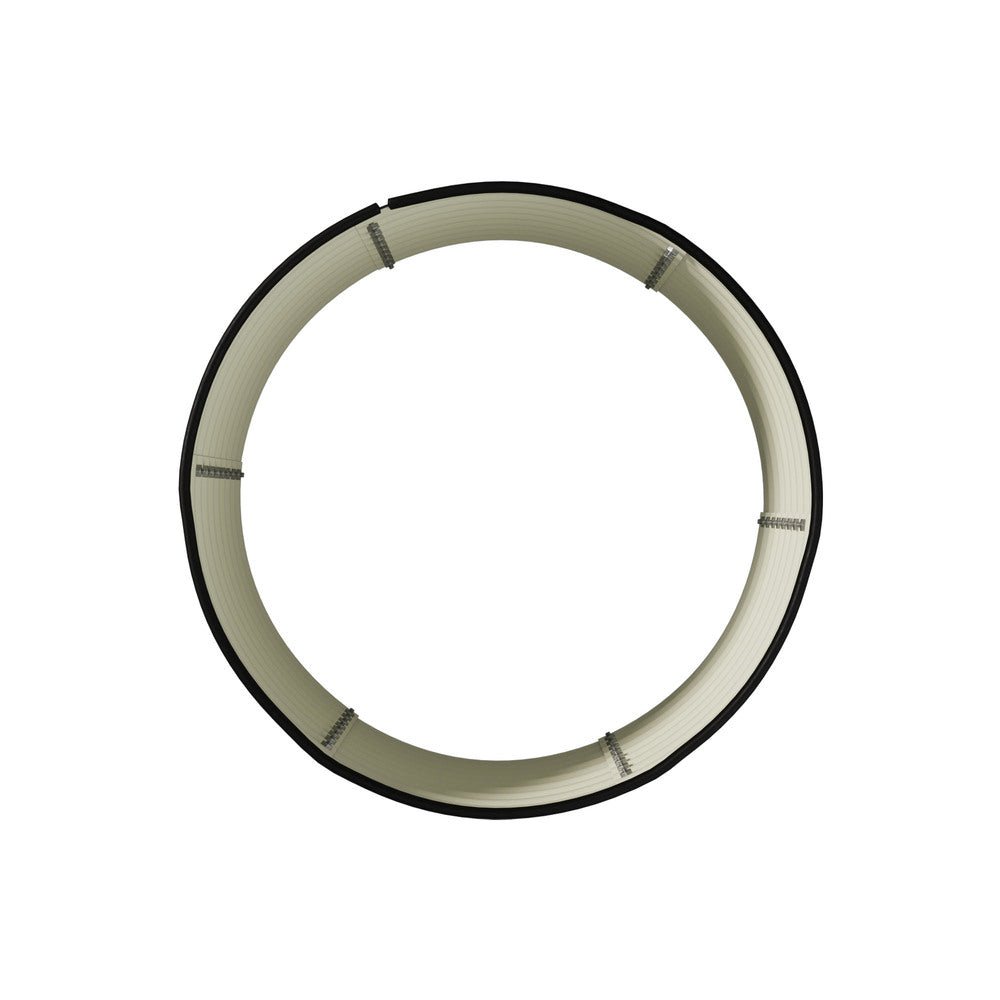 Round Galvanized Raised Garden Bed – 90 x 45cm - Gardening DownunderGeneral Product