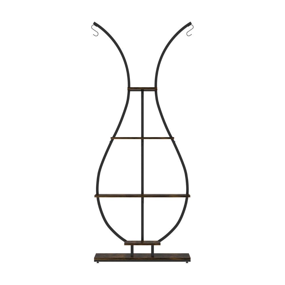 Vase Shaped Plant Stand – Multi - Tier Black - Gardening DownunderGeneral Product