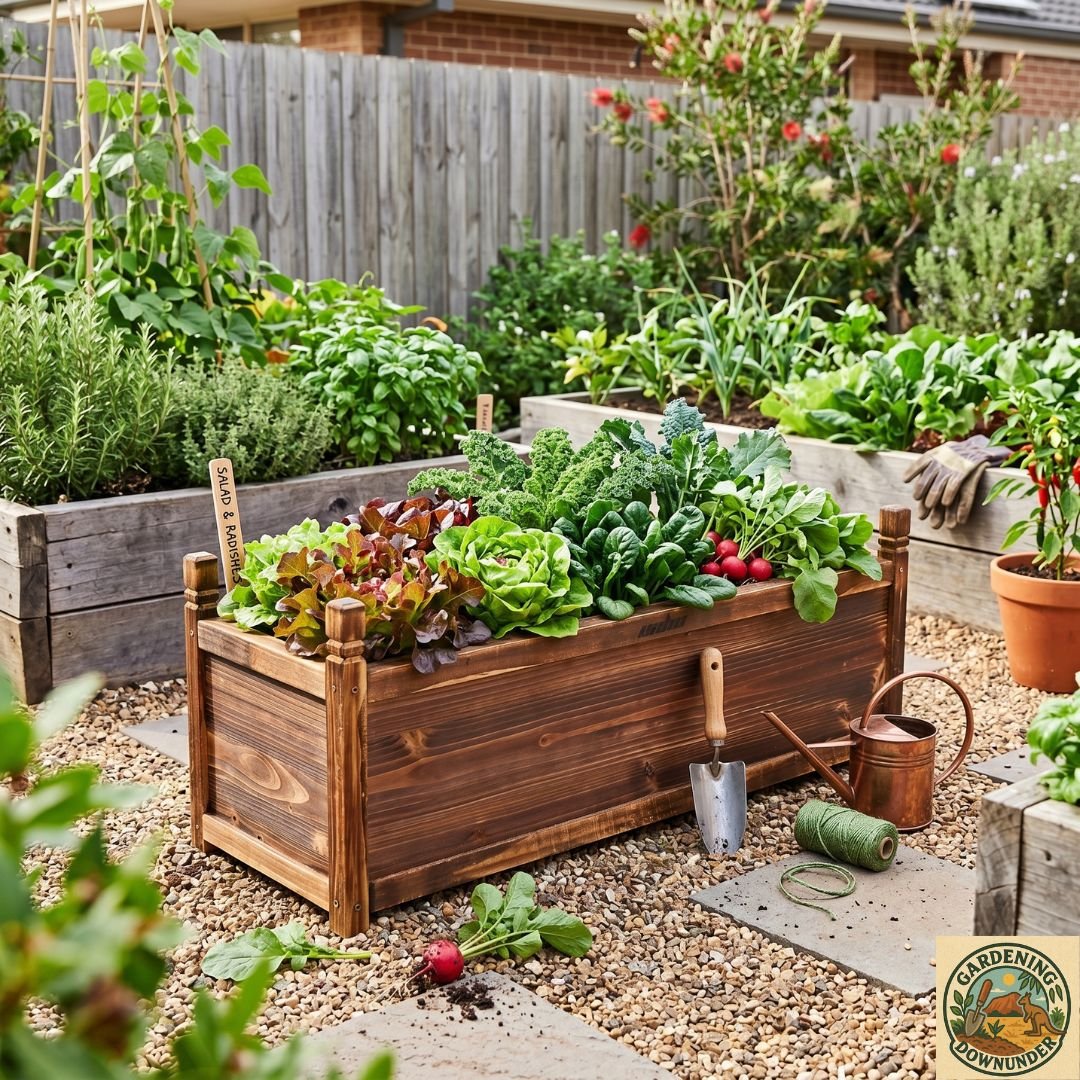 Wood Raised Garden Planter Box – Large & Medium Size - Gardening DownunderGeneral Product